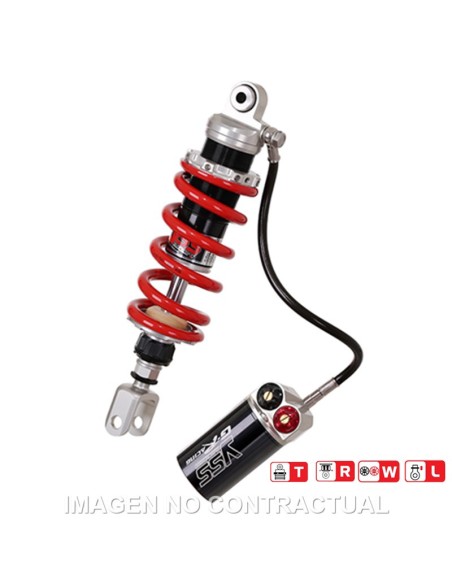 Amortiguador Trasero YSS Gas Top Line c/Botella con latiguillo Yamaha Tracer