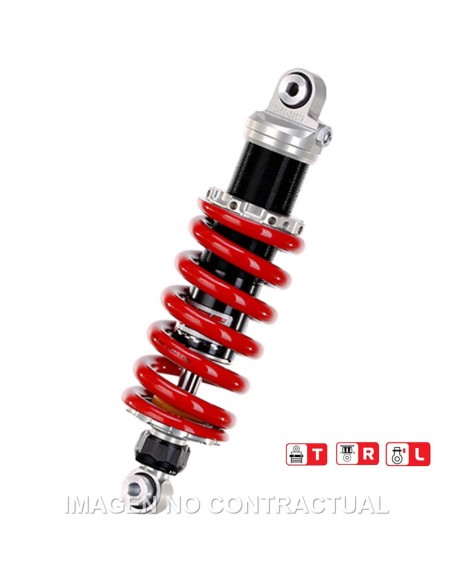 Amortiguador Trasero YSS Gas Top Line Kawasaki Z 125