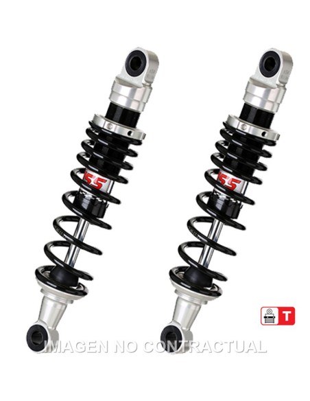 Juego Amortiguadores Traseros YSS Gas Eco Line Kawasaki EN 500 Vulcan
