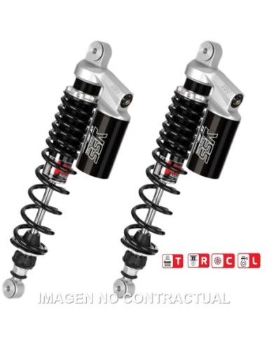Juego Amortiguadores Traseros YSS Gas Top Line c/Botella superior Maico MC 250-400
