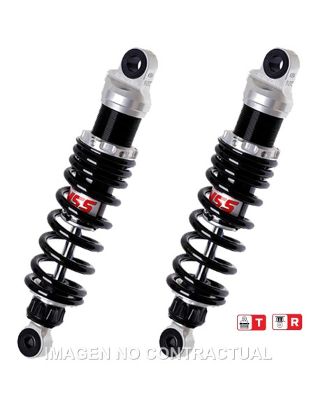 Juego Amortiguadores Traseros YSS Gas Top Line Honda VT 1100C Shadow