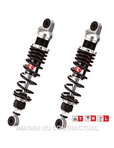 Juego Amortiguadores Traseros YSS Gas Top Line Kawasaki ER5