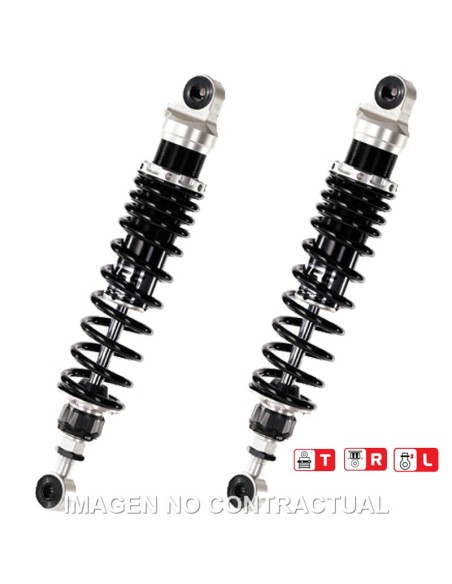 Juego Amortiguadores Traseros YSS Gas Top Line Kawasaki 550 Zephyr