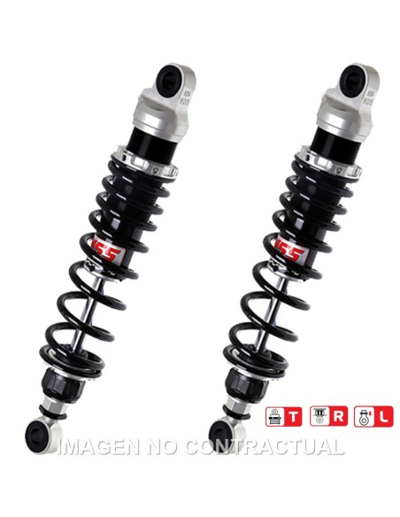 Juego Amortiguadores Traseros YSS Gas Top Line Moto Guzzi California T5