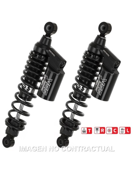 Juego Amortiguadores Traseros YSS Gas Top Line c/Botella superior Honda CB 750 Seven