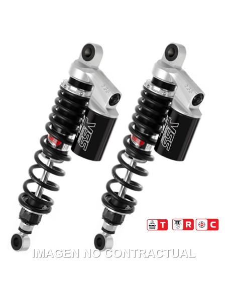 Juego Amortiguadores Traseros YSS Gas Top Line c/Botella superior Suzuki LS 650 Savage
