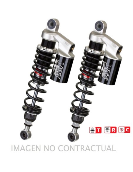 Juego Amortiguadores Traseros YSS Gas Top Line c/Botella superior Suzuki VZ 800 Marauder