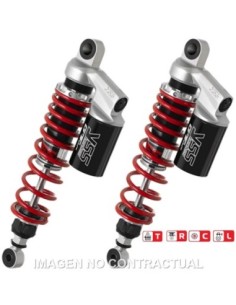 Juego Amortiguadores Traseros Yss Gas Top Line c/Botella superior Honda CB400SF