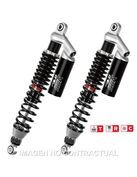 Juego Amortiguadores Traseros Yss Gas Top Line c/Botella superior Husqvarna TC 610