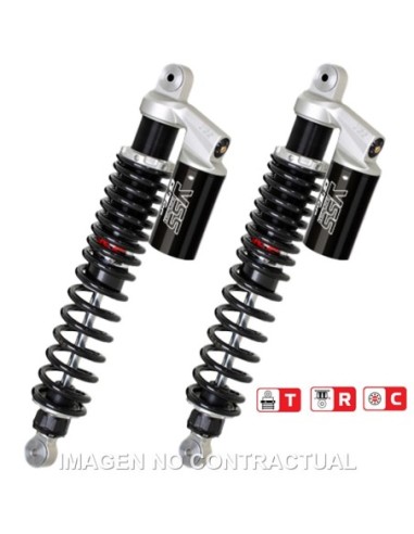 Juego Amortiguadores Traseros YSS Gas Top Line c/Botella superior KTM MC 400