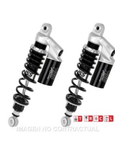 Juego Amortiguadores Traseros Yss Gas Top Line c/Botella superior Royal Enfield California