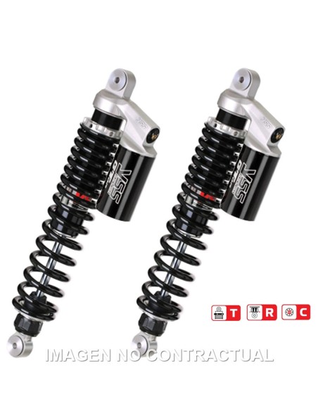 Juego Amortiguadores Traseros Yss Gas Top Line c/Botella superior MC 490