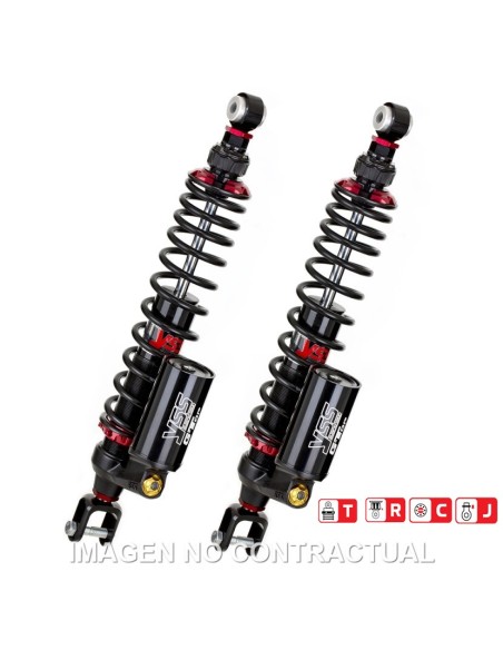Juego Amortiguadores Traseros YSS gas Top Line c/Botella inferior BMW C 400X