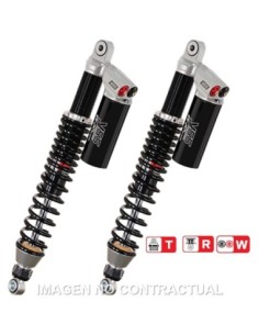 Juego Amortiguadores Delanteros YSS Gas Top Line c/Botella superior Suzuki LTR450