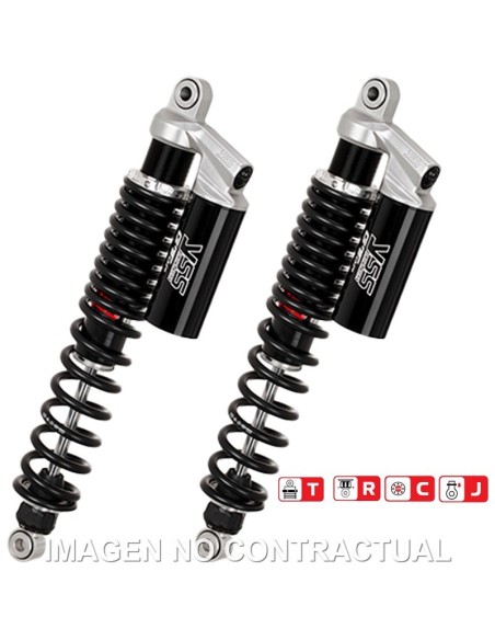 Juego Amortiguadores Delanteros YSS Gas Top Line c/Botella superior