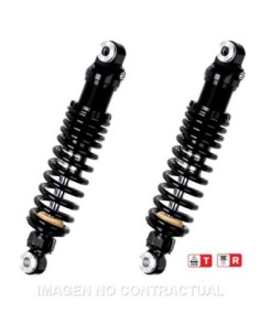 Juego Amortiguadores Traseros YSS Black Edition Gas Top Line Harley Davidson FLHS 1340