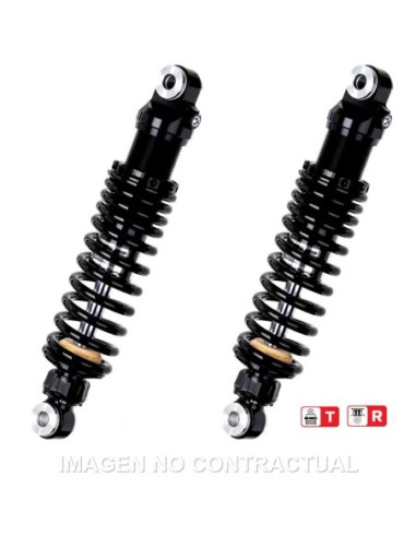 Juego Amortiguadores Traseros YSS Black Edition Gas Top Line Harley Davidson FLHS 1340
