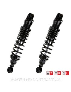 Juego Amortiguadores Traseros YSS Black Edition Gas Top Line Yamaha SR 400