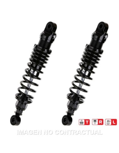 Juego Amortiguadores Traseros YSS Black Edition Gas Top Line Suzuki VZ1600