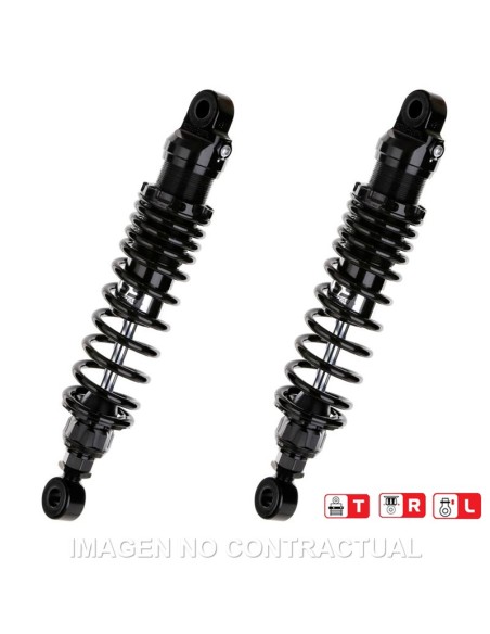 Juego Amortiguadores Traseros YSS Black Edition Gas Top Line Suzuki VZ1600