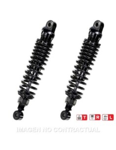 Juego Amortiguadores Traseros YSS Black Edition Gas Top Line Harley Davidson Street