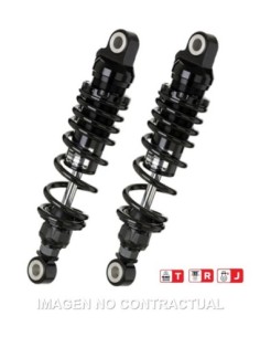Juego Amortiguadores Traseros YSS Black Edition Gas Top Line Honda Rebel 500