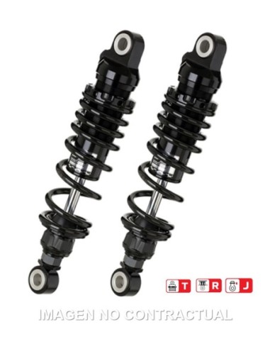 Juego Amortiguadores Traseros YSS Black Edition Gas Top Line Honda Rebel 500