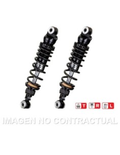 Juego Amortiguadores Traseros YSS Black Edition Gas Top Line Harley Davidson Street Glide