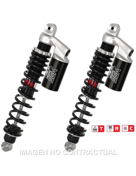 Juego Amortiguadores Traseros YSS Gas Top Line con Botella superior Maico MC 490