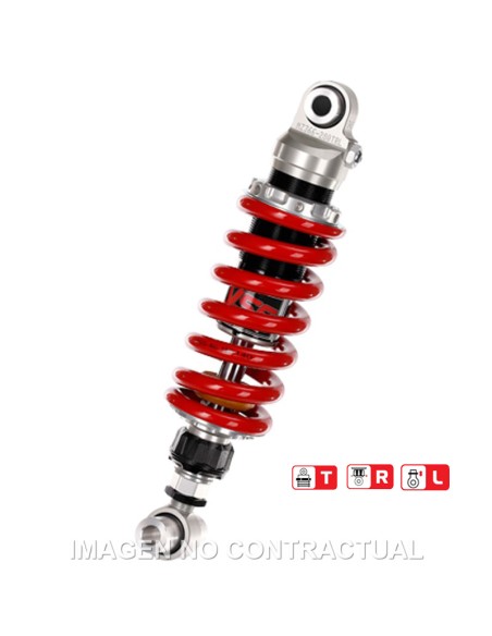 Amortiguador Trasero YSS Gas Top Line Yamaha YZF R3
