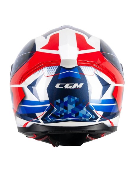 CASCO 360S KAD RACE AZUL/ROJO