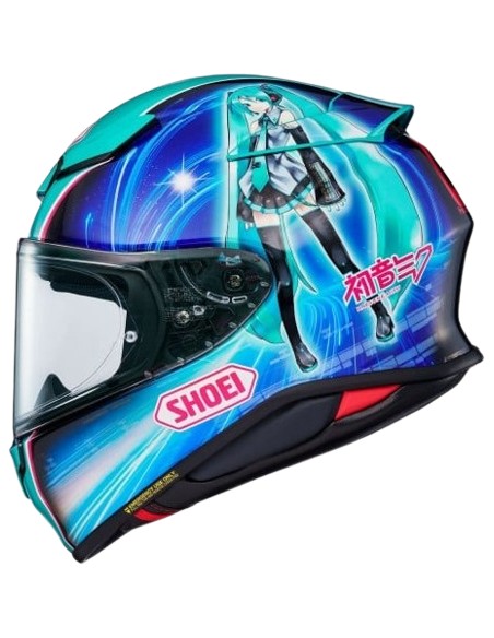 CASCO SHOEI NXR 2 HATSUNE MIKU TC4
