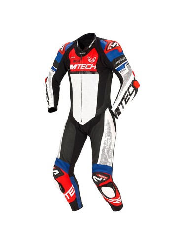 MTECH Tuta Ring Replica Kangaroo White/Red Fluo/Blue