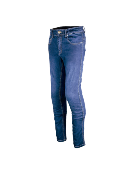 PANTALON VAQUERO RATTLE LADY DARK BLUE CON KEVLAR