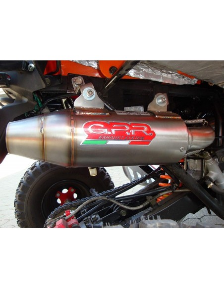 ESCAPE GPR Adly 500 Hurricane S Deeptone Atv Sistema Homologado