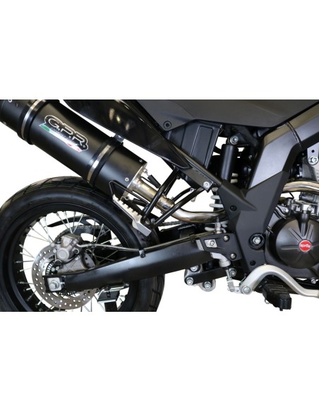 ESCAPE GPR Aprilia Sx 125 2021/2024 e5 Furore Nero Sistema racing con Dbkiller no homologado