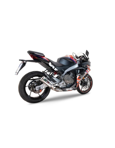 ESCAPE GPR Aprilia RS 457 2024/2025 M3 Inox Silenciador homologado para ruido, escape completo con catalizador y db killer