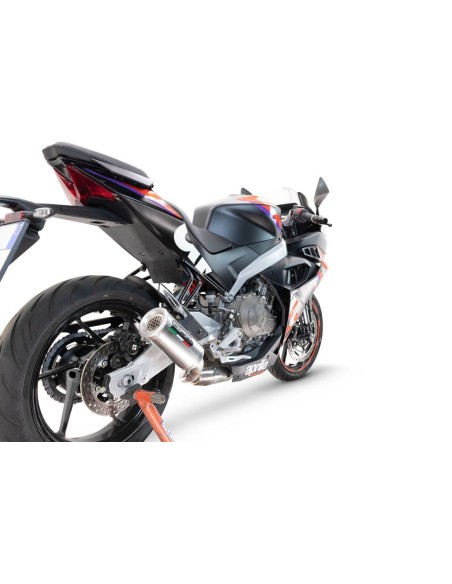 ESCAPE GPR Aprilia RS 457 2024/2025 M3 Inox Silenciador homologado para ruido, escape completo con catalizador y db killer