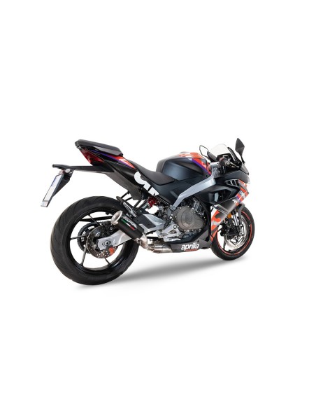 ESCAPE GPR Aprilia RS 457 2024/2025 M3 Black Titanium Sistema racing con Dbkiller no homologado