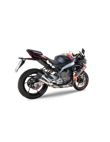 ESCAPE GPR Aprilia RS 457 2024/2025 Grand Prix Evo Titanium Sistema racing con Dbkiller no homologado