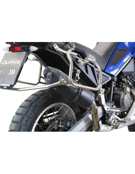 ESCAPE GPR Aprilia Tuareg 660 2021/2024 e5 Furore Evo4 Nero Sistema Homologado