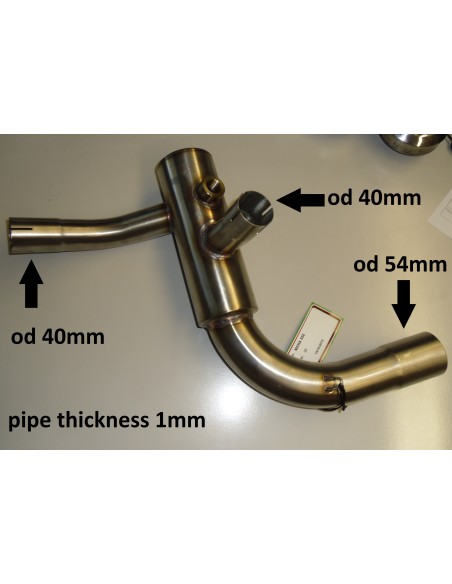 ESCAPE GPR Aprilia Mana 850 - Gt 2007/2016 Satinox Sistema Homologado