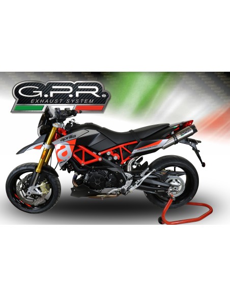 ESCAPE GPR Aprilia Dorsoduro 900 2017/2020 e4 Grand Prix Evo Titanium Sistema racing