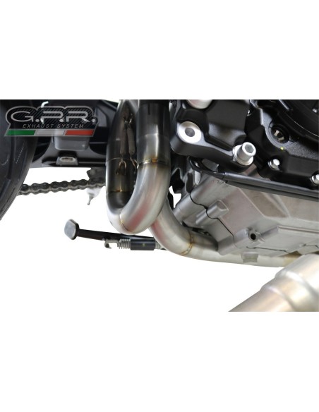ESCAPE GPR Aprilia Shiver 900 2017/2020 e4 Decatalizzatore Sistema racing