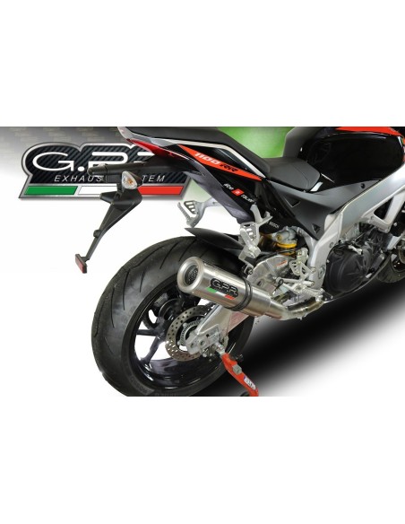 ESCAPE GPR Aprilia Rsv4 1000 2017/2020 e4 M3 Inox Sistema homologado con catalizador incluido