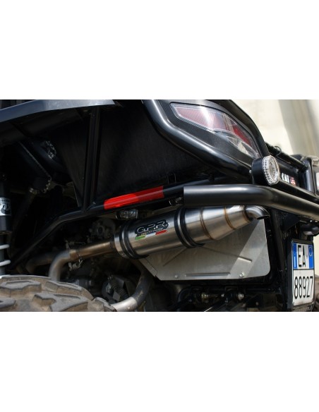 ESCAPE GPR Artic Cat Wild Cat 1000 2012/2014 Deeptone Atv Sistema Homologado