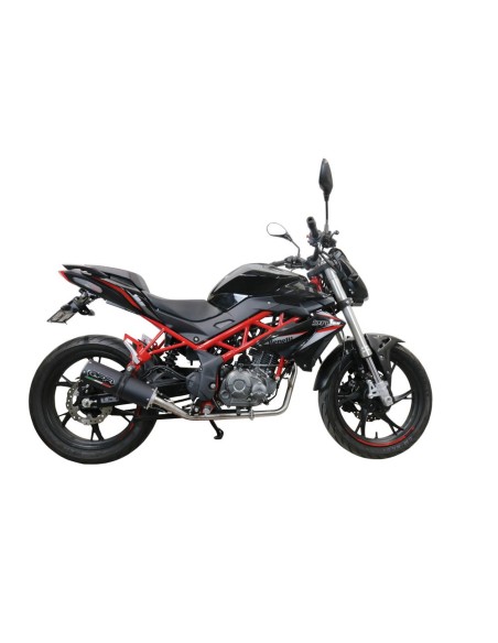 ESCAPE GPR Benelli Bn 125 2018/2020 e4 M3 Black Titanium Sistema homologado con catalizador incluido