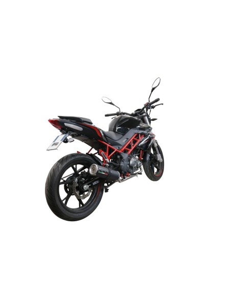 ESCAPE GPR Benelli Bn 125 2021/2024 e5 M3 Black Titanium Sistema homologado con catalizador incluido