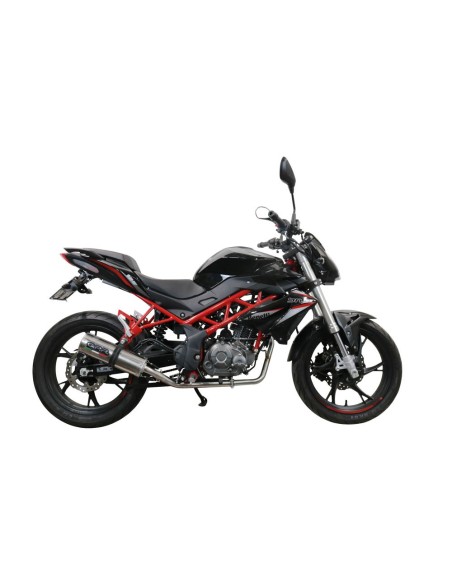 ESCAPE GPR Benelli Bn 125 2021/2024 e5 M3 Inox Sistema homologado con catalizador incluido