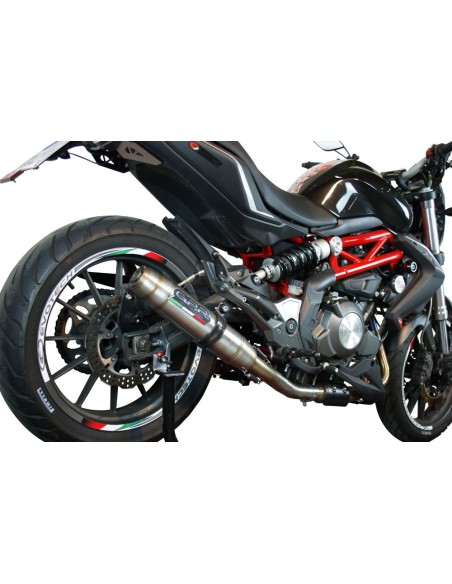 ESCAPE GPR Benelli Bn 302 S 2015/2016 Deeptone Inox Sistema Homologado